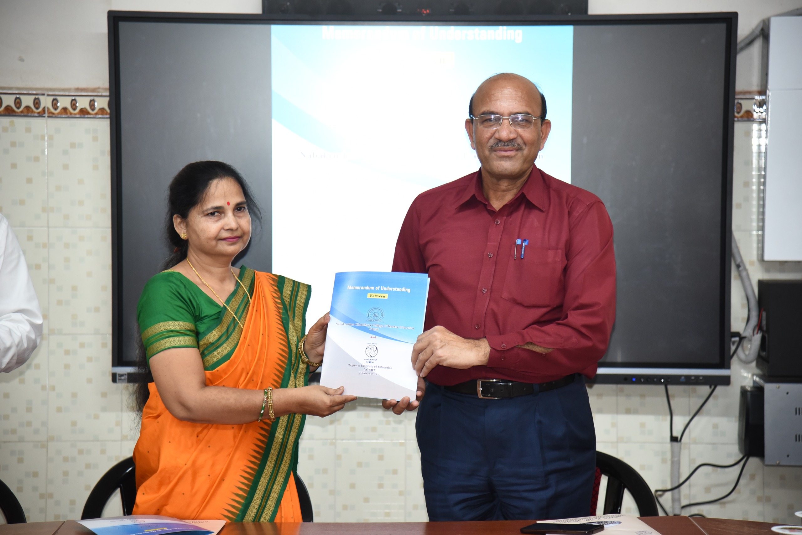 Memorandum of Understanding between NKC CTE, Angul and RIE, NCERT, Bhubaneswar